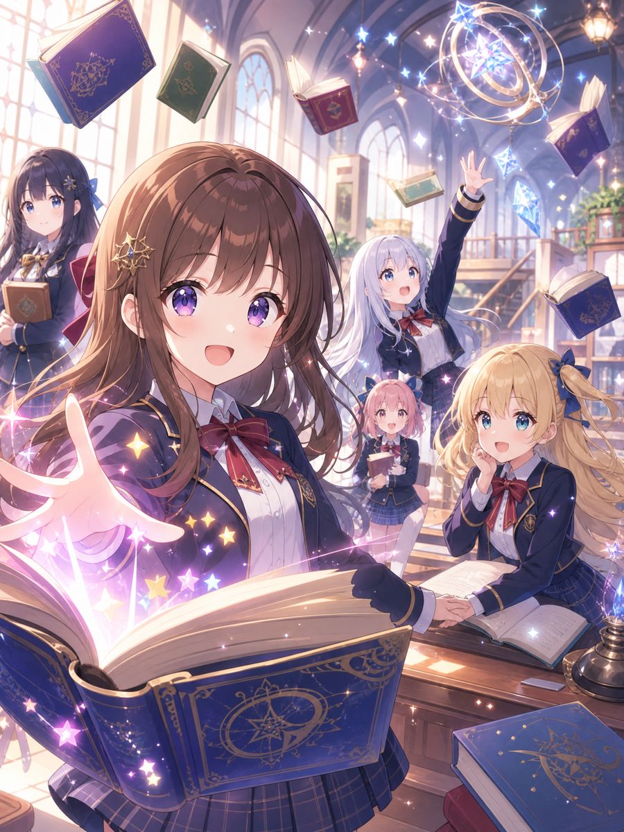 51视频动漫教程-魔法学院少女觉醒篇